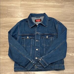 Vintage Wrangler Blue Lightweight Shirt Jacket NWOT
